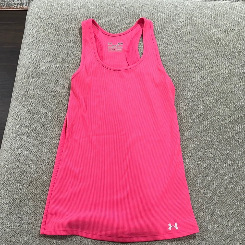 Under Armour Fitted Ribbed Heat Gear Tank